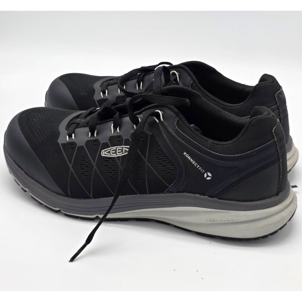 KEEN Utility KonnectFit Mens 11.5 EE Black Safety Toe Work Shoe ASTM F2413-18 EH